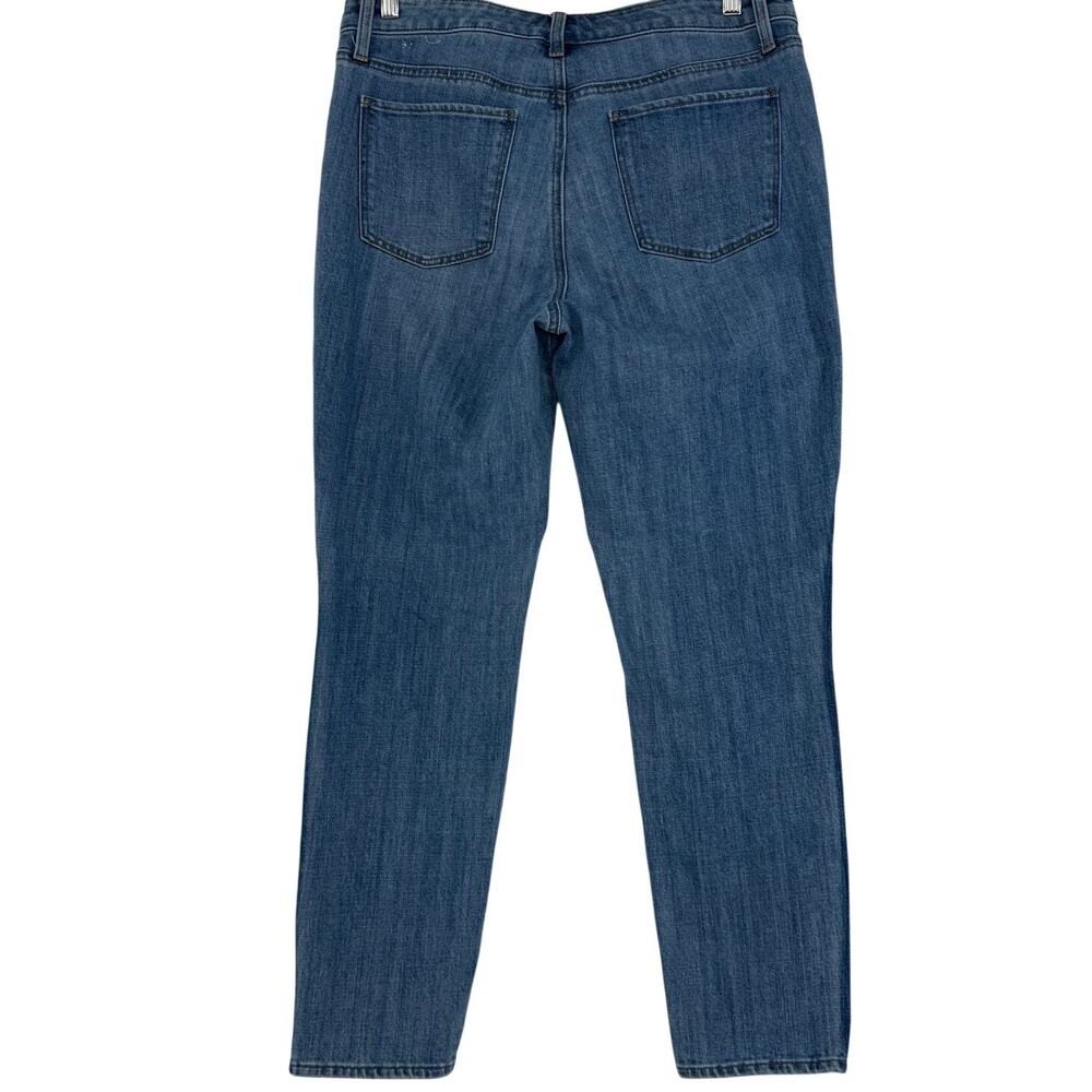 Talbots Slim Ankle Jeans Womens 8 Blue Stretch Denim 33x28.5 - Picture 2 of 6